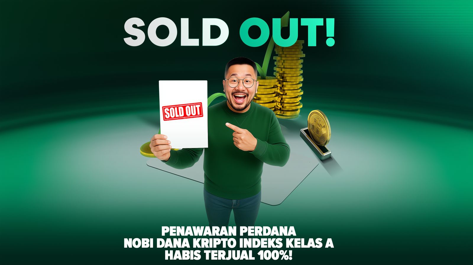 Produk Perdana NOBI Dana Kripto Resmi Terjual Habis