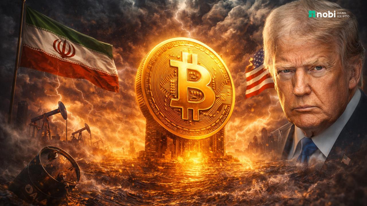 Perang Iran-AS Hampir Usai? Harga Minyak Naik, Bitcoin Bergejolak Usai Pidato Trump