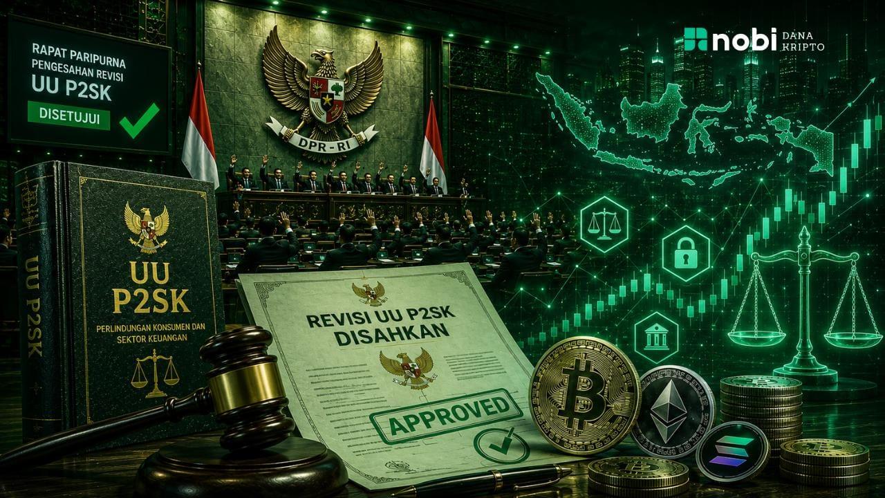 DPR Sahkan Revisi UU P2SK: Aturan Aset Kripto Indonesia Resmi Diperkuat