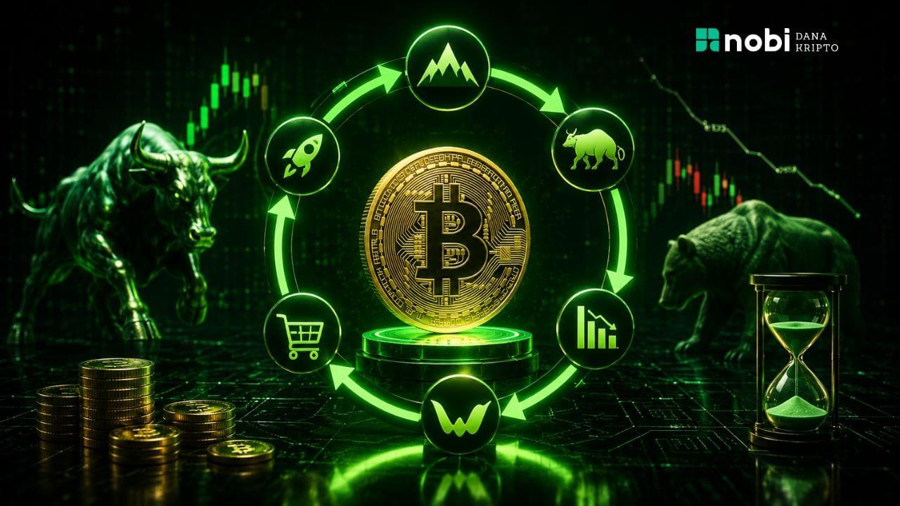 Apa Itu Siklus Pasar Kripto dan Cara Memanfaatkannya Tanpa Harus Jadi Trader