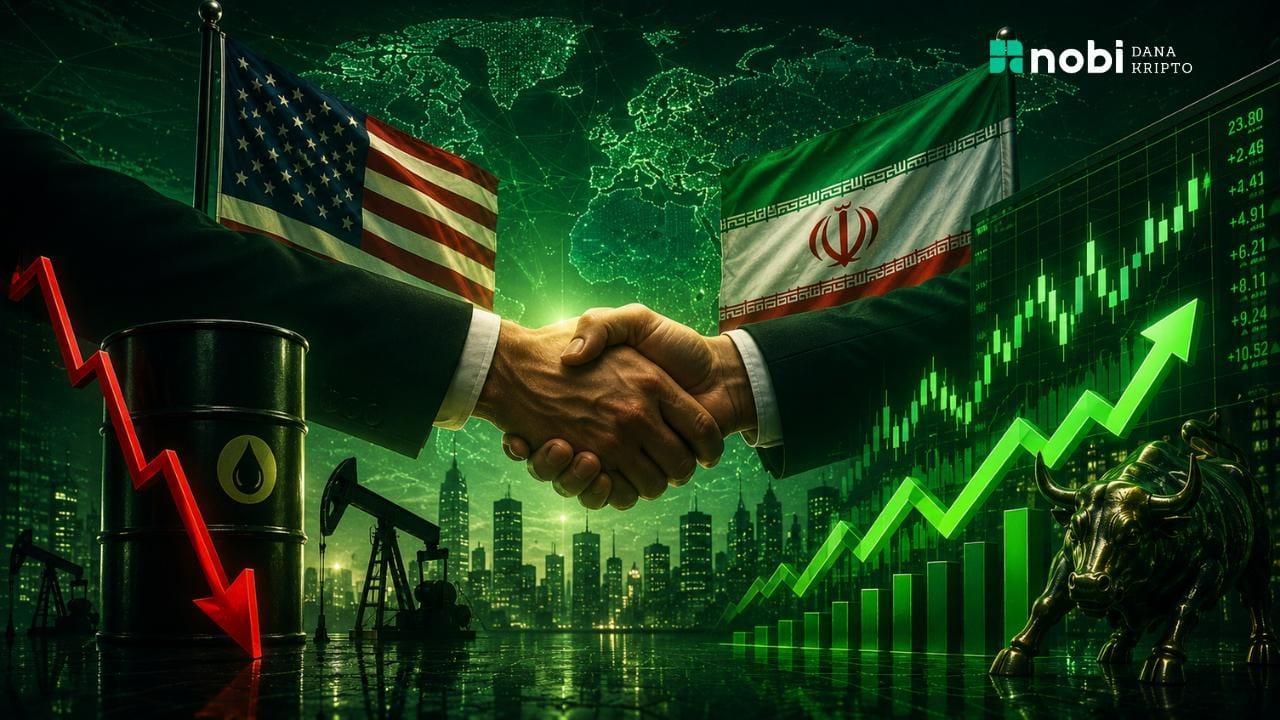 Kesepakatan AS-Iran Ditandatangani: Harga Minyak Anjlok, Saham Global Melonjak