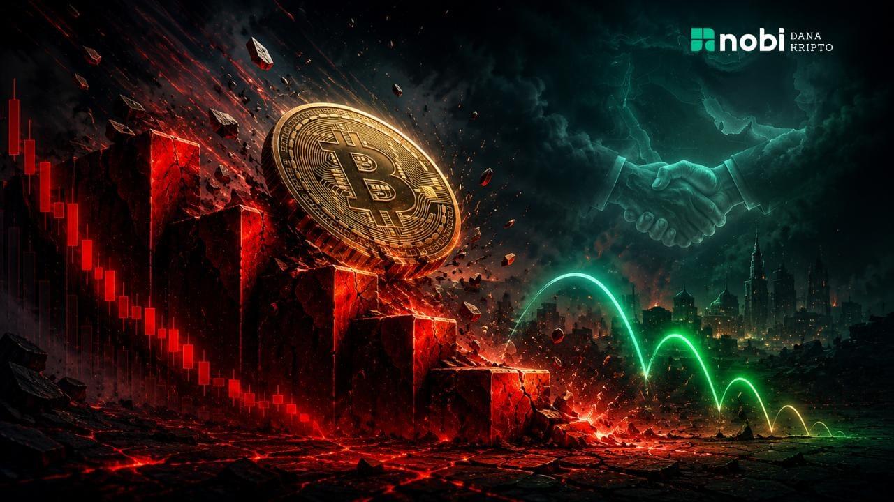 Bitcoin Turun 4 Hari Berturut ke $63K: Kenaikan Pasca Damai Langsung Hilang