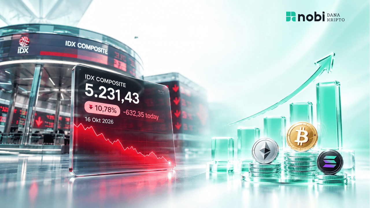 IHSG Trading Halt Usai MSCI Ancam Status Standalone Market, Dana Kripto Jadi Alternatif